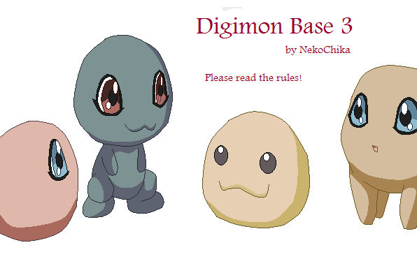 Digimon Base 3 by NekoChika on DeviantArt