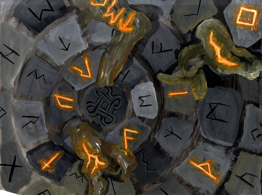 Leuchtende Runen by Lemniskate on DeviantArt