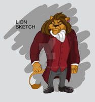 Boss Lion Character Design