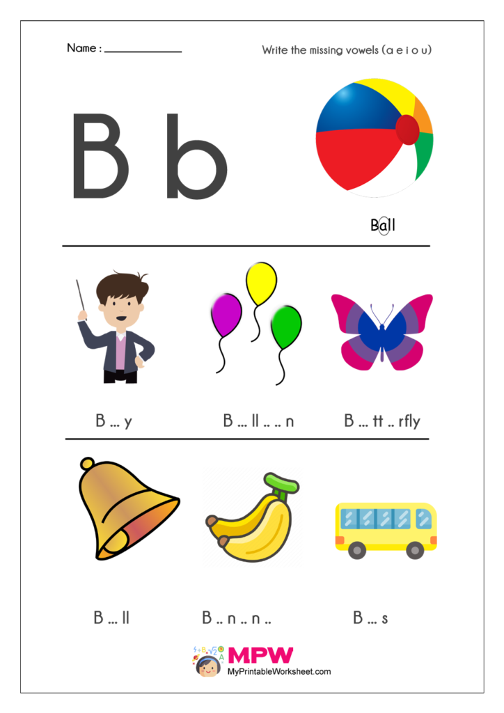 missing vowel printable worksheets by myprintable01 on deviantart