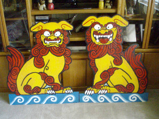 Shisa Stage Props