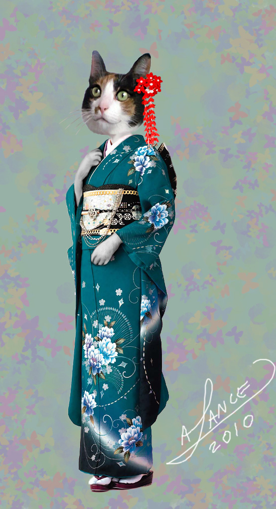 Sookie in Furisode