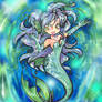 Chibi Mermaid Colored