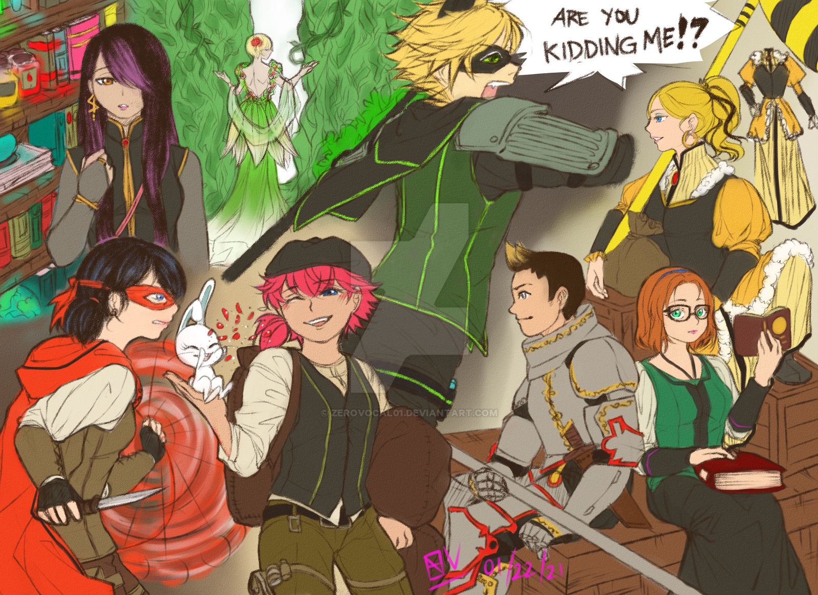 Adventureres Part Miraculous Adventurers part 3 by ZeroVocal01 on DeviantArt