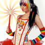 Rainbow Brite Stars Corset 1