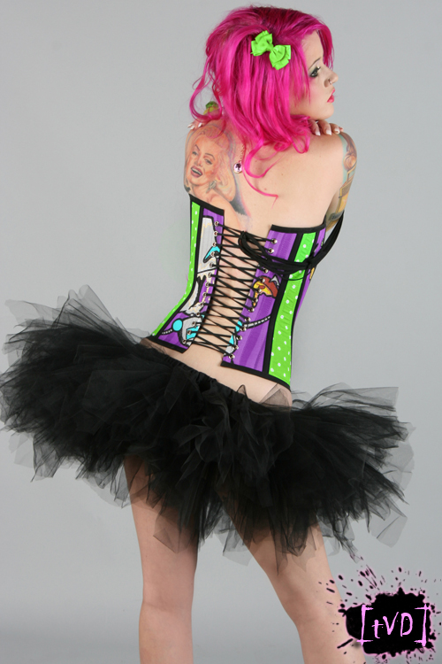 Invader Zim Candy Corset 3