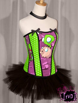 Invader Zim Pig GIR Corset