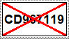 Anti-CD967119 stamp