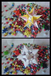 Origami Stars Composition 1
