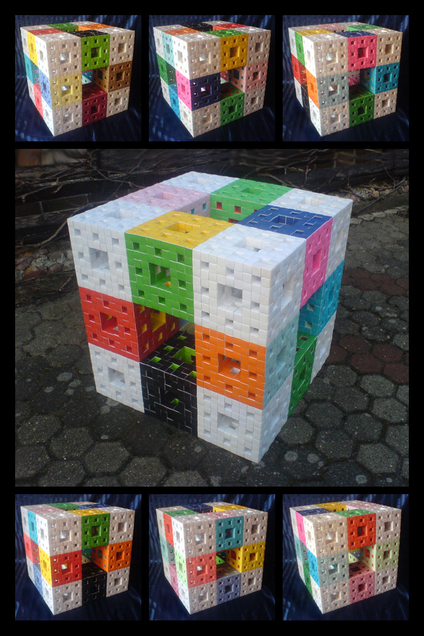 Menger Sponge - level three