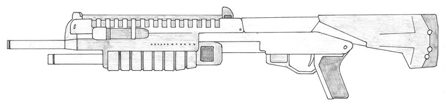 M90 CAWS Shotgun