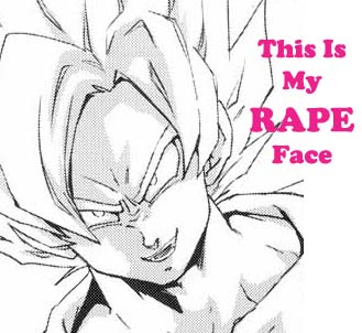 Goku Rape Face