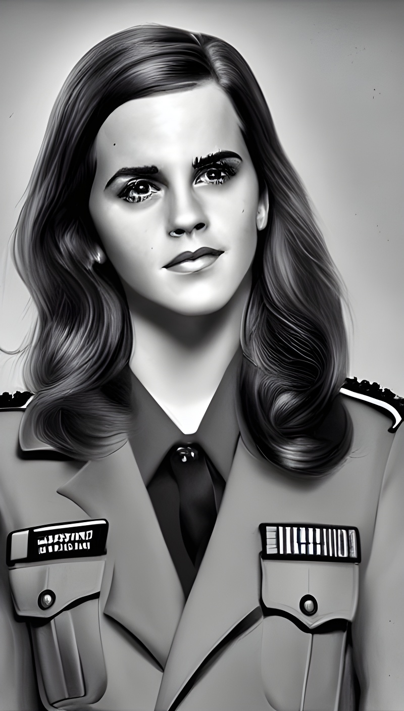 Emma Army WW2 OFFICER EMMA WATSON by ExtraHead on DeviantArt