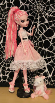 Sweetheart monster high custom doll