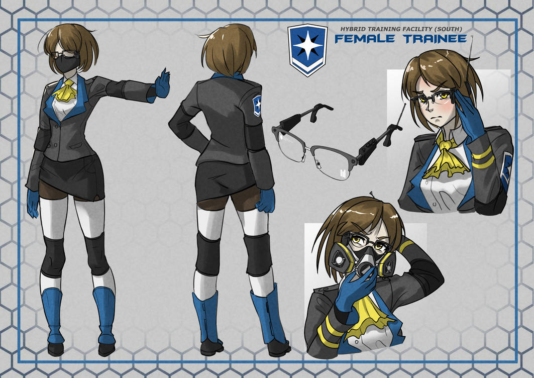 HTF Uniform (Female) Base Concept by EnLuna53 on DeviantArt