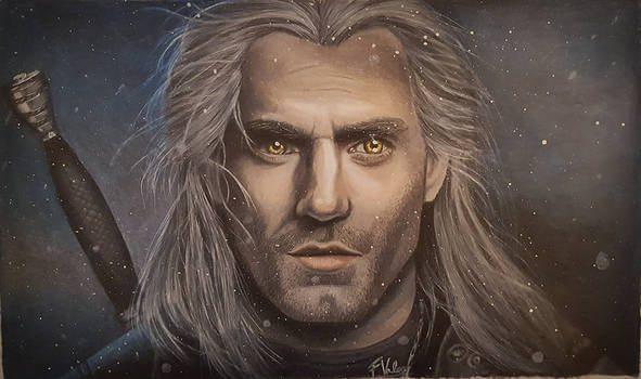 Henry Cavill/Geralt of Rivia drawing