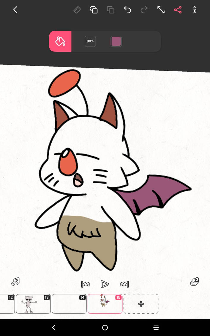 Moogle by ArtisticSpeedyBoi on DeviantArt