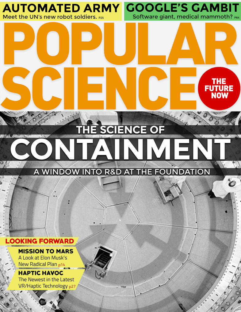 SCP Foundation - Popular Science Magazine cover by GX67 on DeviantArt