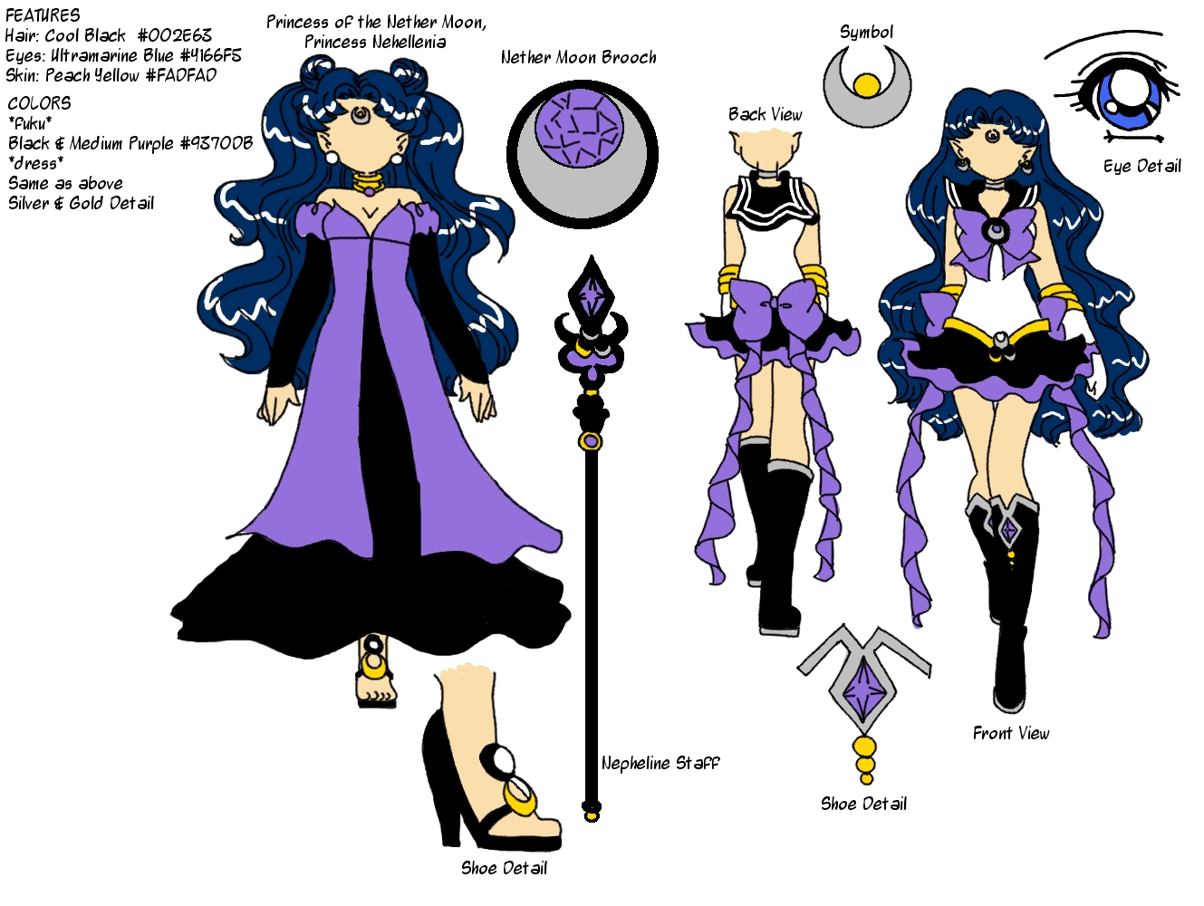 Nether Moon - Nehellenia Reference Sheet by Wildnature03 on DeviantArt