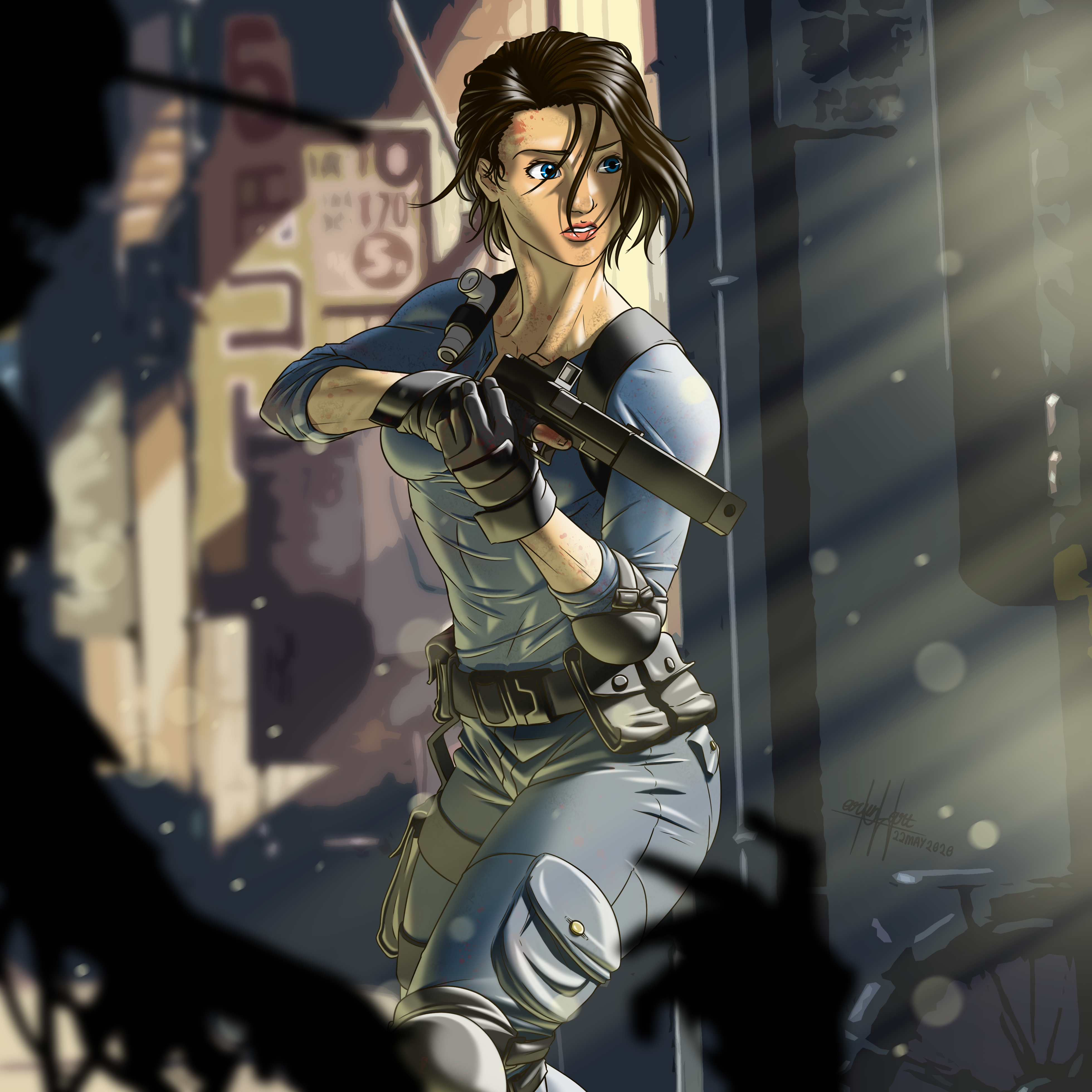 Jill Valentine 2 (Resident Evil 3 Remake) by LordHayabusa357 on DeviantArt