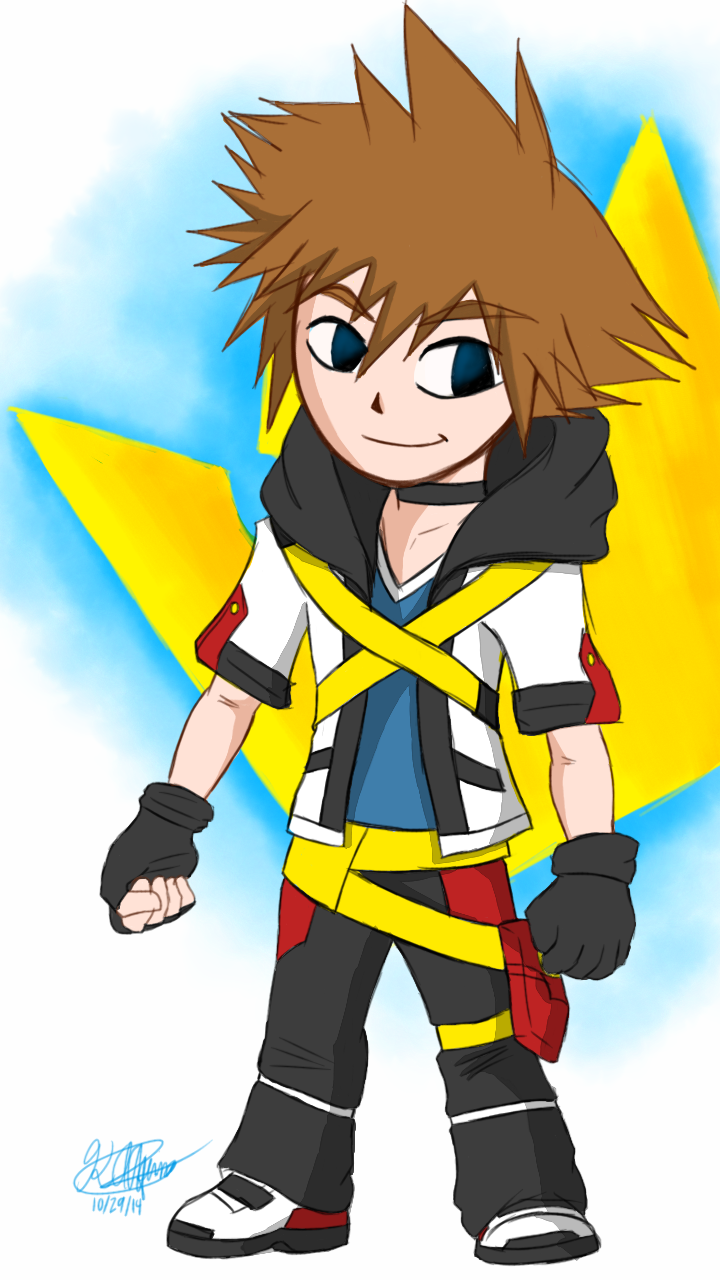 Sora - Wind Waker style (Nintendo Outfit)