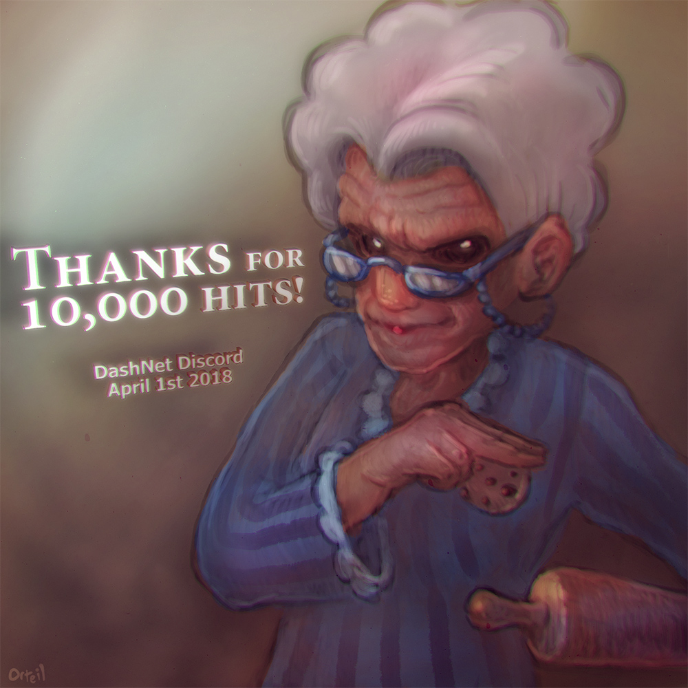 Thanks for 10,000 hits on Discord!