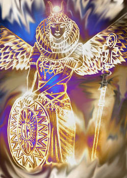 Egyptian Goddess - Isis - Rev