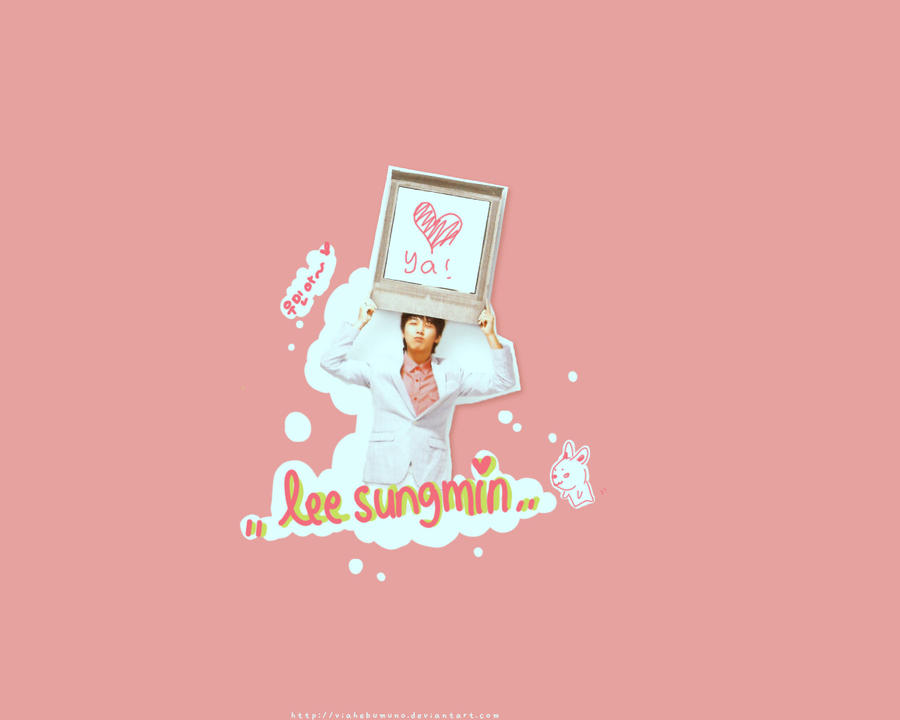 Wallpaper Lee sungmin PINK