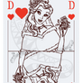 Belle Playing Card