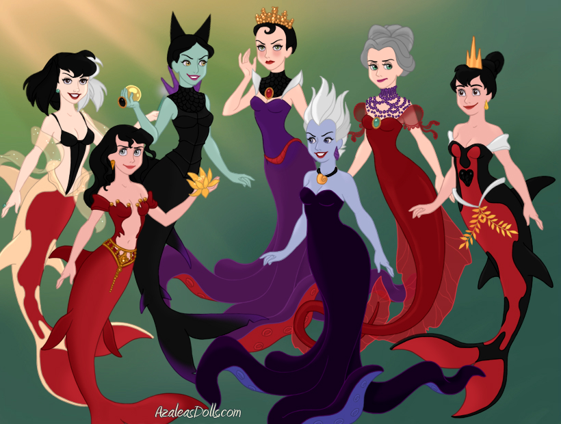 AzaleasDolls Dark Fairies - Disney Princesses by CheshireScalliArt on  DeviantArt