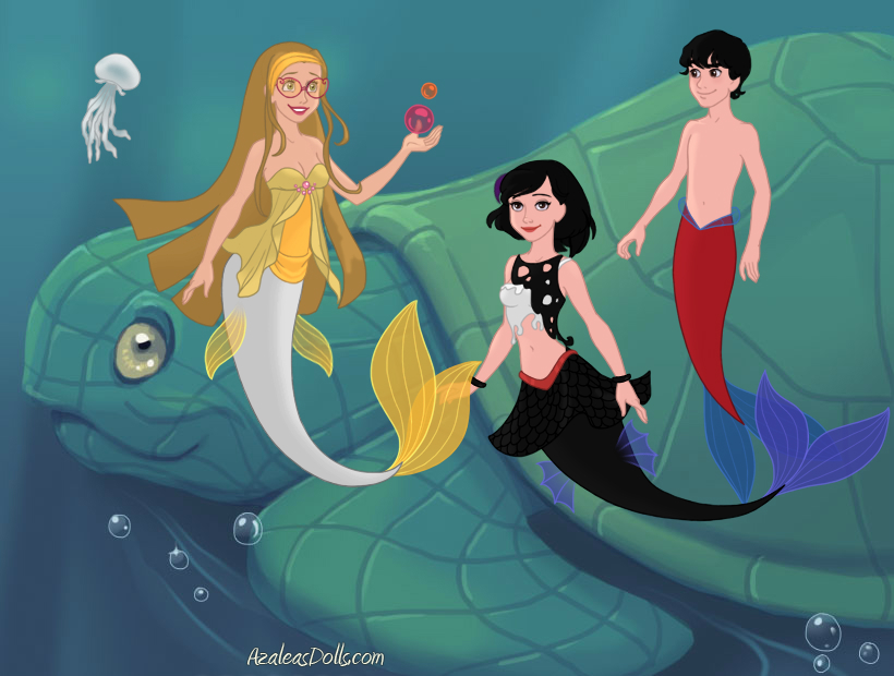 AzaleasDolls MermaidScene - Disney Mothers by CheshireScalliArt on  DeviantArt