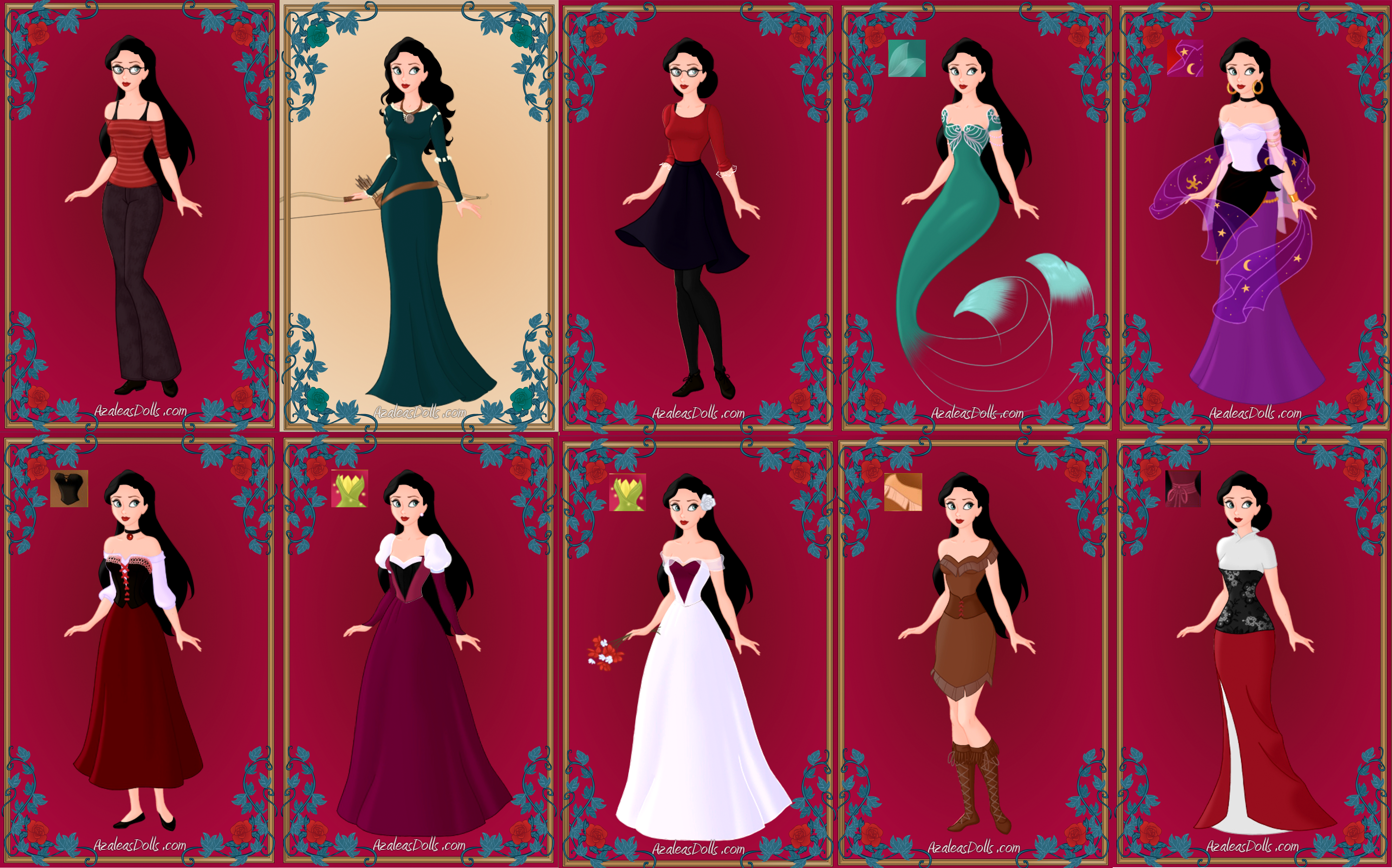 AzaleasDolls Game of Thrones - Disney Princess 2 by CheshireScalliArt on  DeviantArt