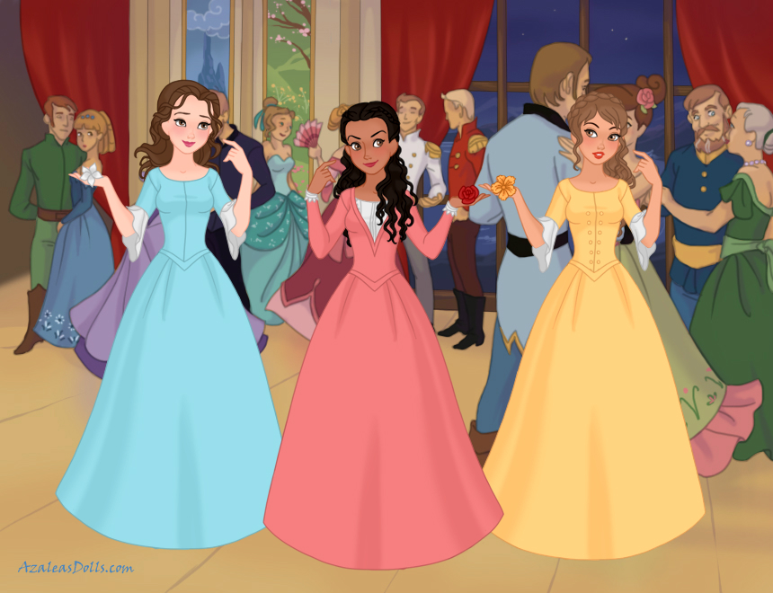 AzaleasDolls SnowQueenScene - Disney Princesses 4 by CheshireScalliArt on  DeviantArt