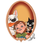 Disney Pets - 42 Penny by CheshireScalliArt
