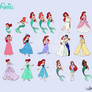 Disney's Little Mermaid - Ariel - Designs/Costumes