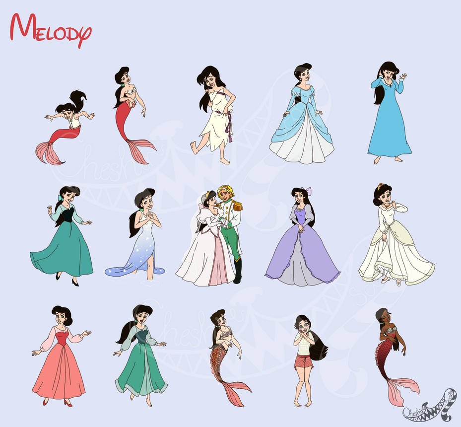 melody the little mermaid dress Disney Little Mermaid - Melody