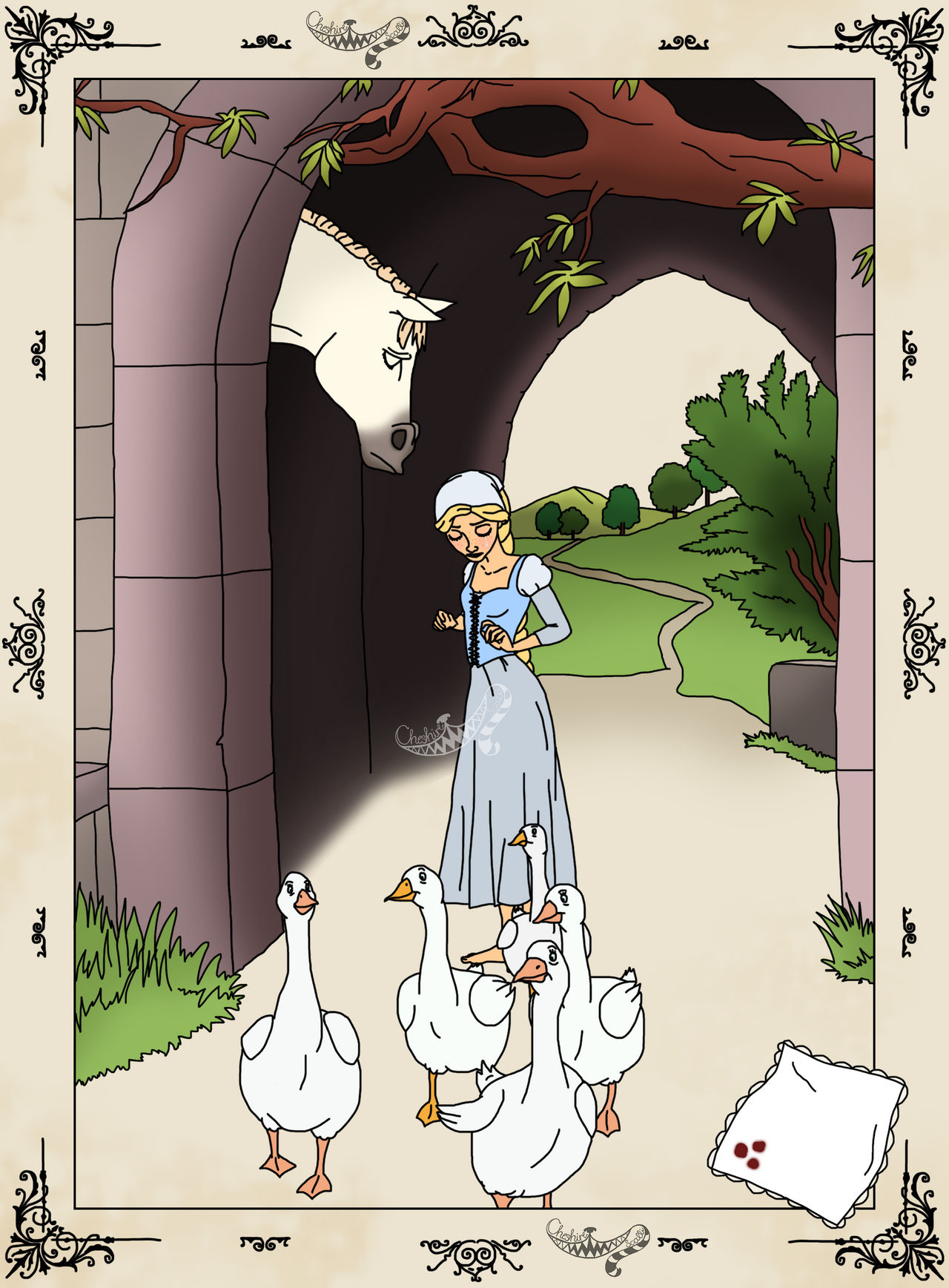 Disney Grimm's Fairy Tales - The goose girl by CheshireScalliArt on DeviantArt Disney Grimm's Fairy Tales - The goose girl by CheshireScalliArt on DeviantArt