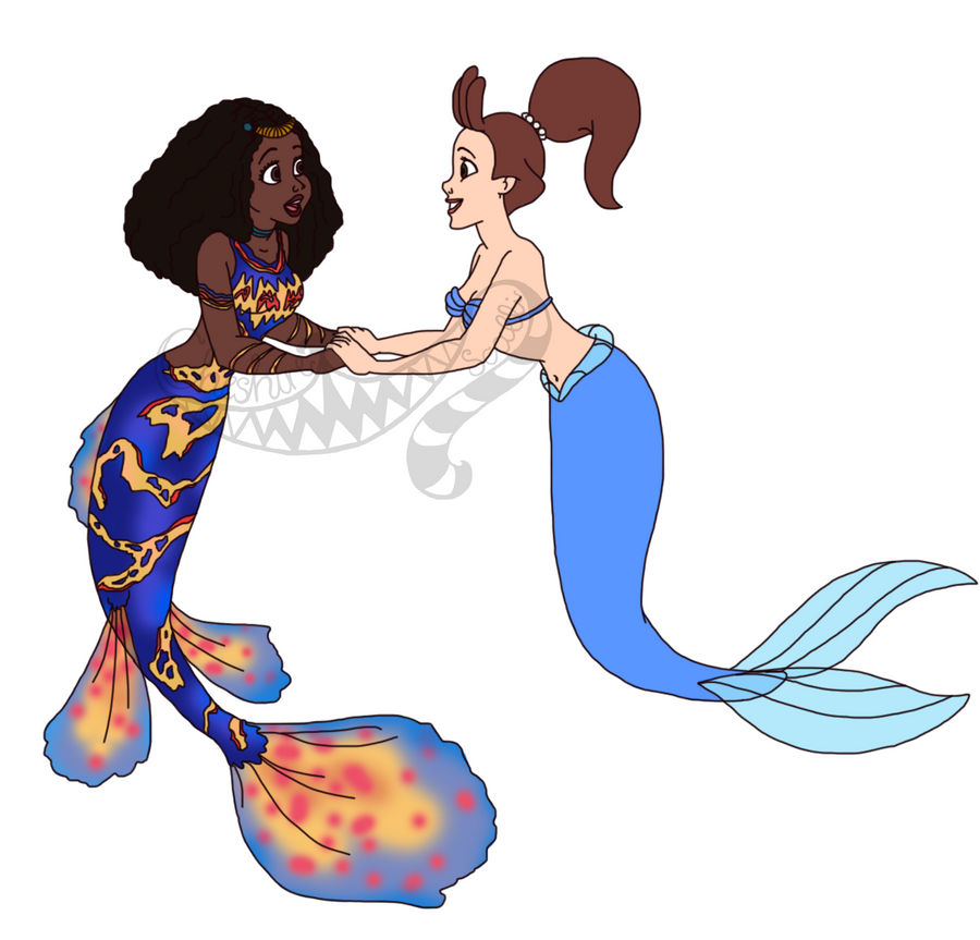 MerMay 2023 - MerSisters - 04 by CheshireScalliArt on DeviantArt