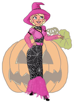 Drawlloween 2023 - Halloween Barbie - 11 Charlotte