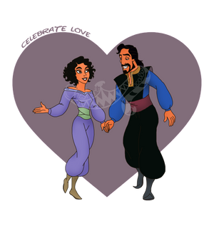 Disney Love Celebration - 65 Zena + Cassim