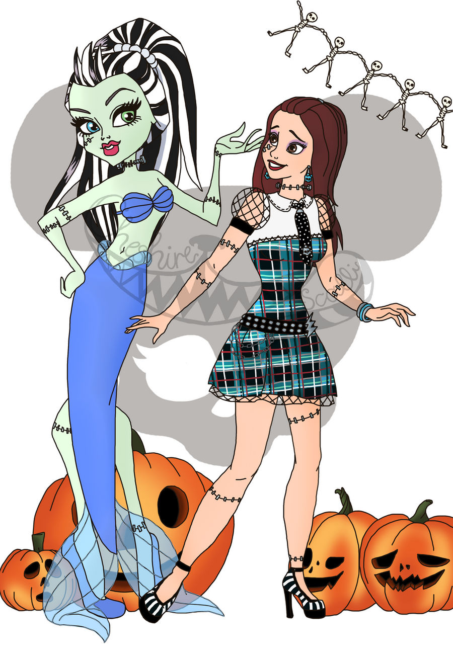 Drawlloween 2024 - Monster High x Disney - 01 by CheshireScalliArt on ...
