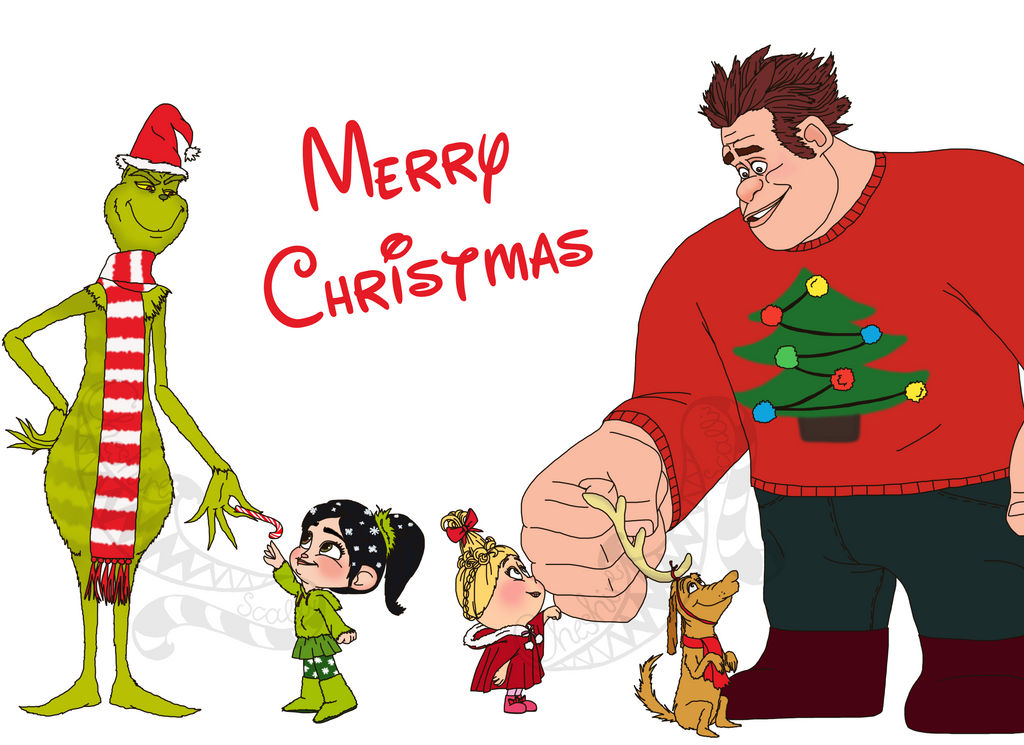 Merry Christmas 2024 Grinch X Wreck It Ralph By CheshireScalliArt On merry-christmas-2024-grinch-x-wreck-it-ralph-by-cheshirescalliart-on