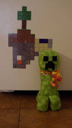 Minecraft Creeper Plushie