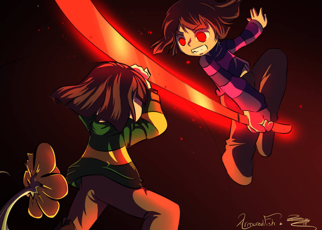 Frisk vs Chara