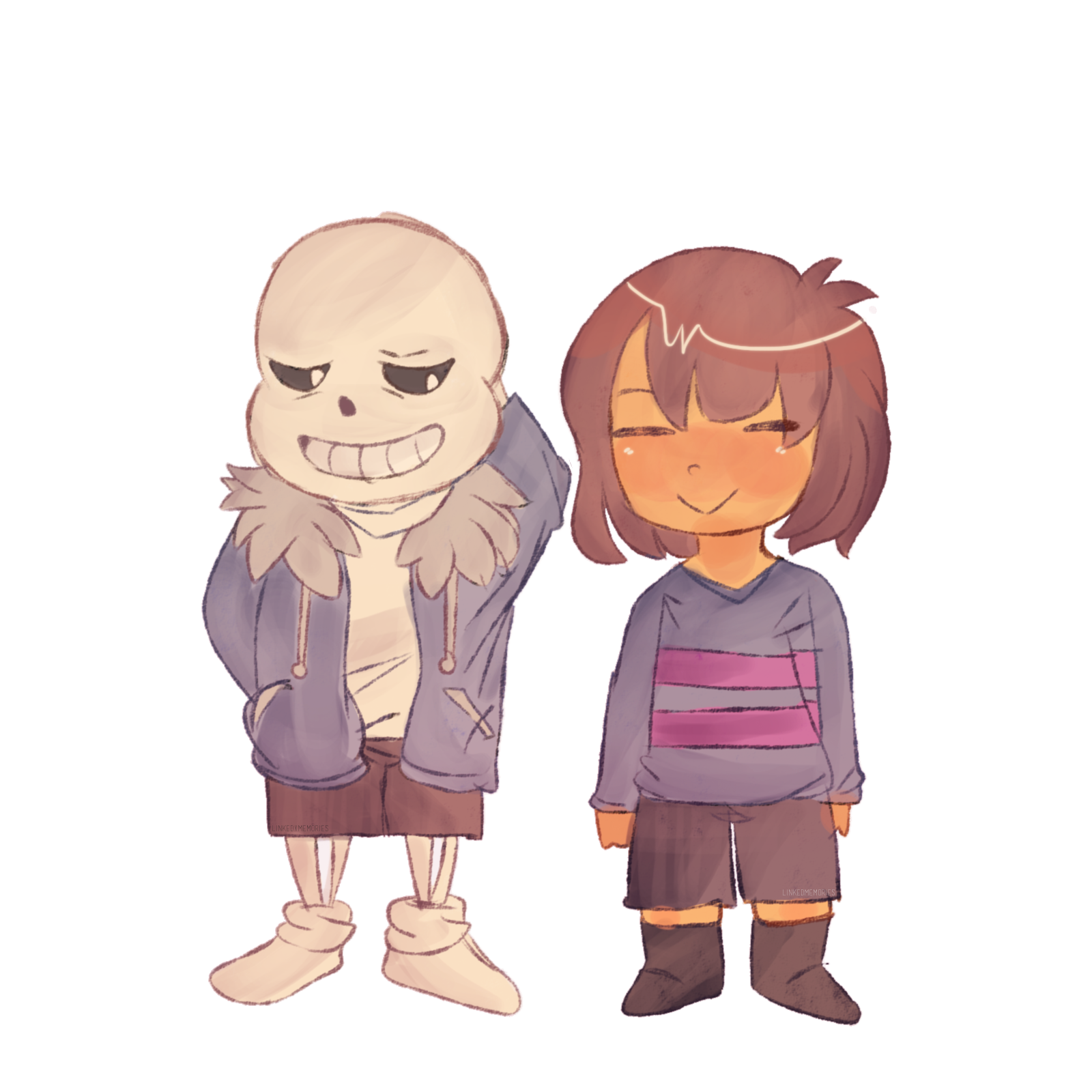 Sans X Frisk Chibi All in one Photos 