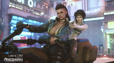 Loba and Lara - Sexy Night Patrol