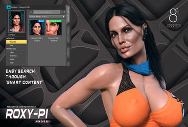 Roxy-Pi G8.1 for Daz3D by RendeRillO