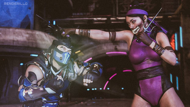 MK - Mileena vs Sub-Zero (Commission Open)