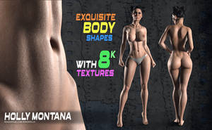 Holly Montana (G9\G8) for DAZ3D