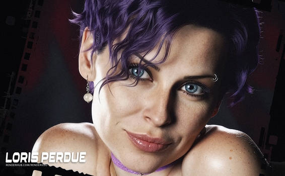 Loris Perdue - Emotional HD Model (G8.1) for DAZ3D